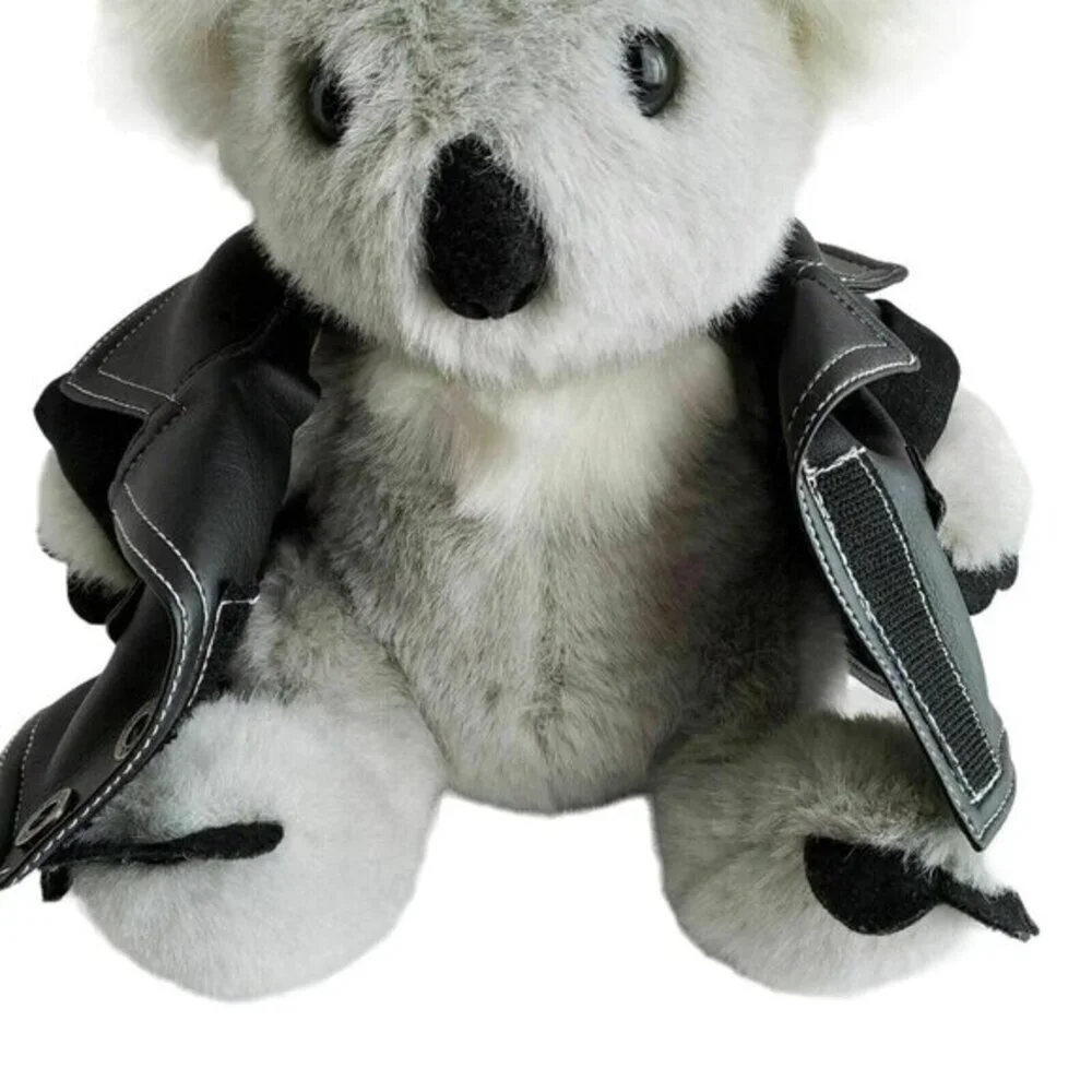 Koala Motorcycle Jacket Plush Plushie Stuffed‎ Animal Build A Bear Workshop BABW